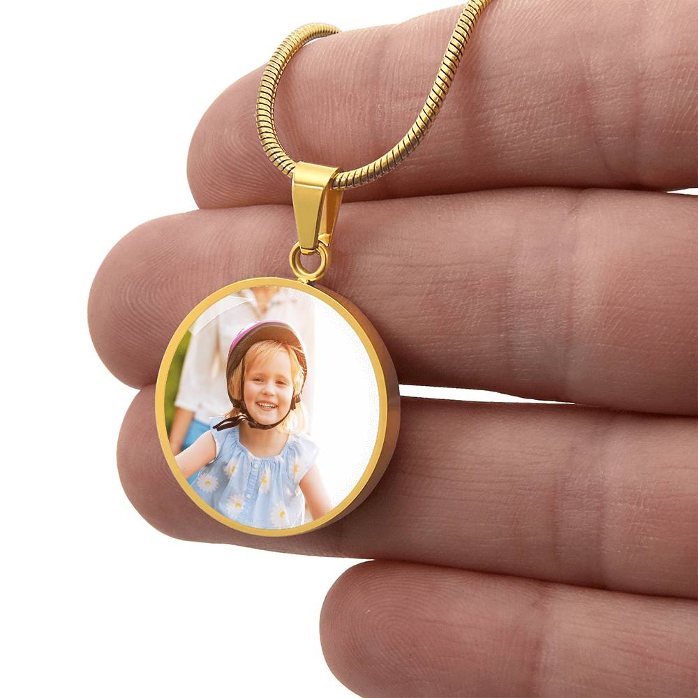 Etsy Circle Necklace