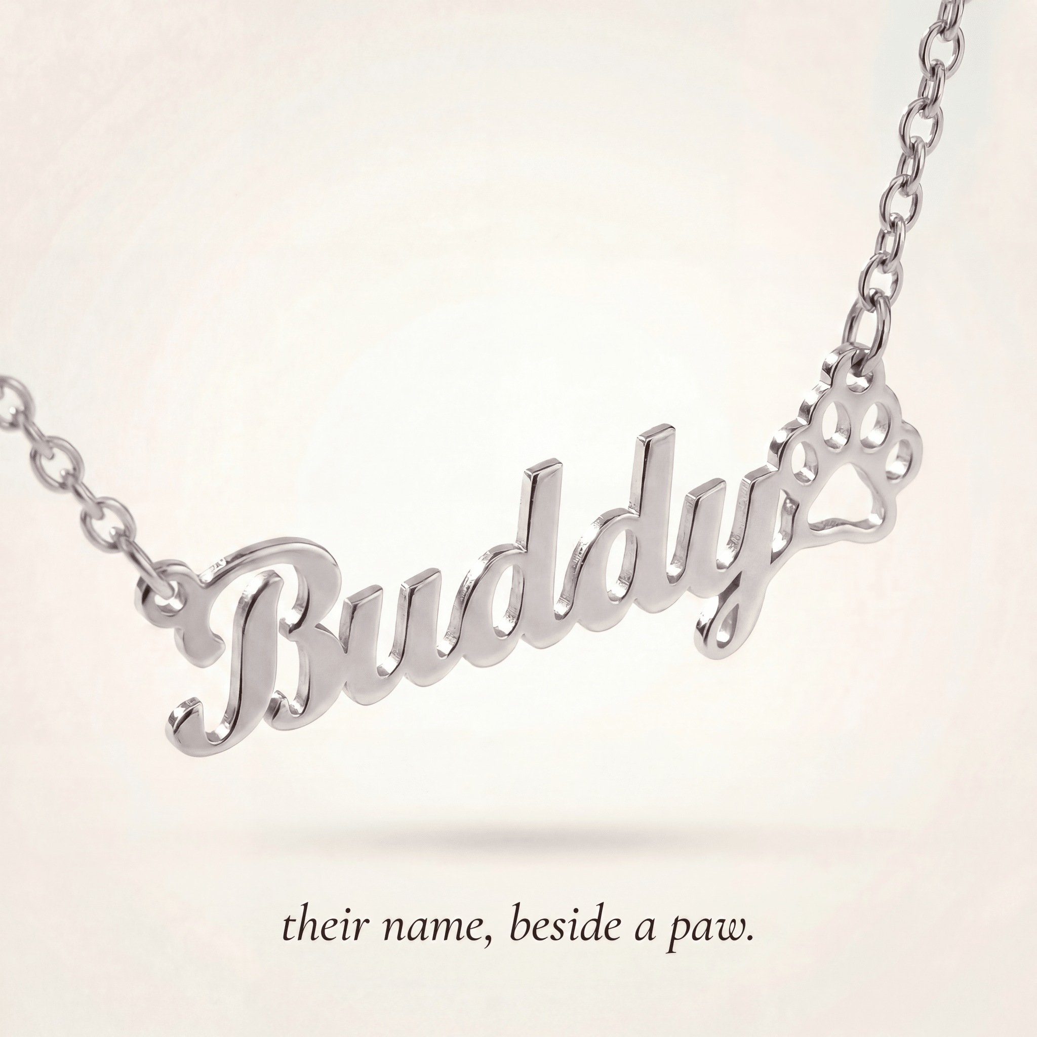 The Paw Print Pendant - Pawmento